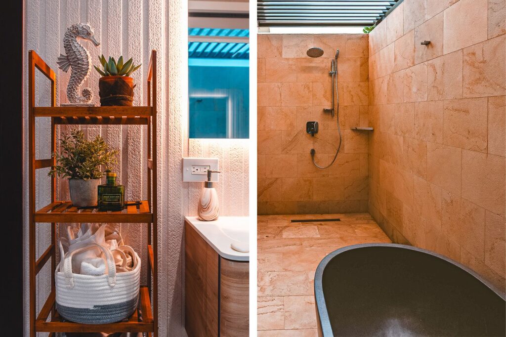 Bedroom1-Outdoor Shower